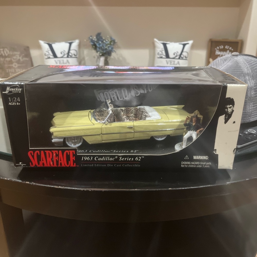 Scar face car - collectible item in box never opened